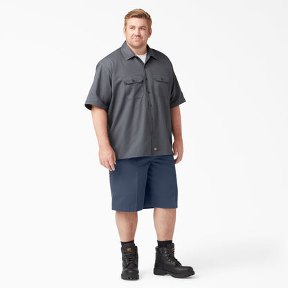 Dickies 13" Loose Fit Flat Front Work Shorts - Navy