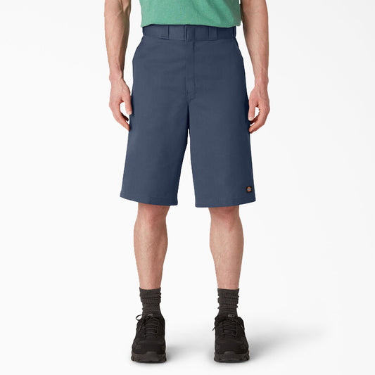 Dickies 13" Loose Fit Flat Front Work Shorts - Navy