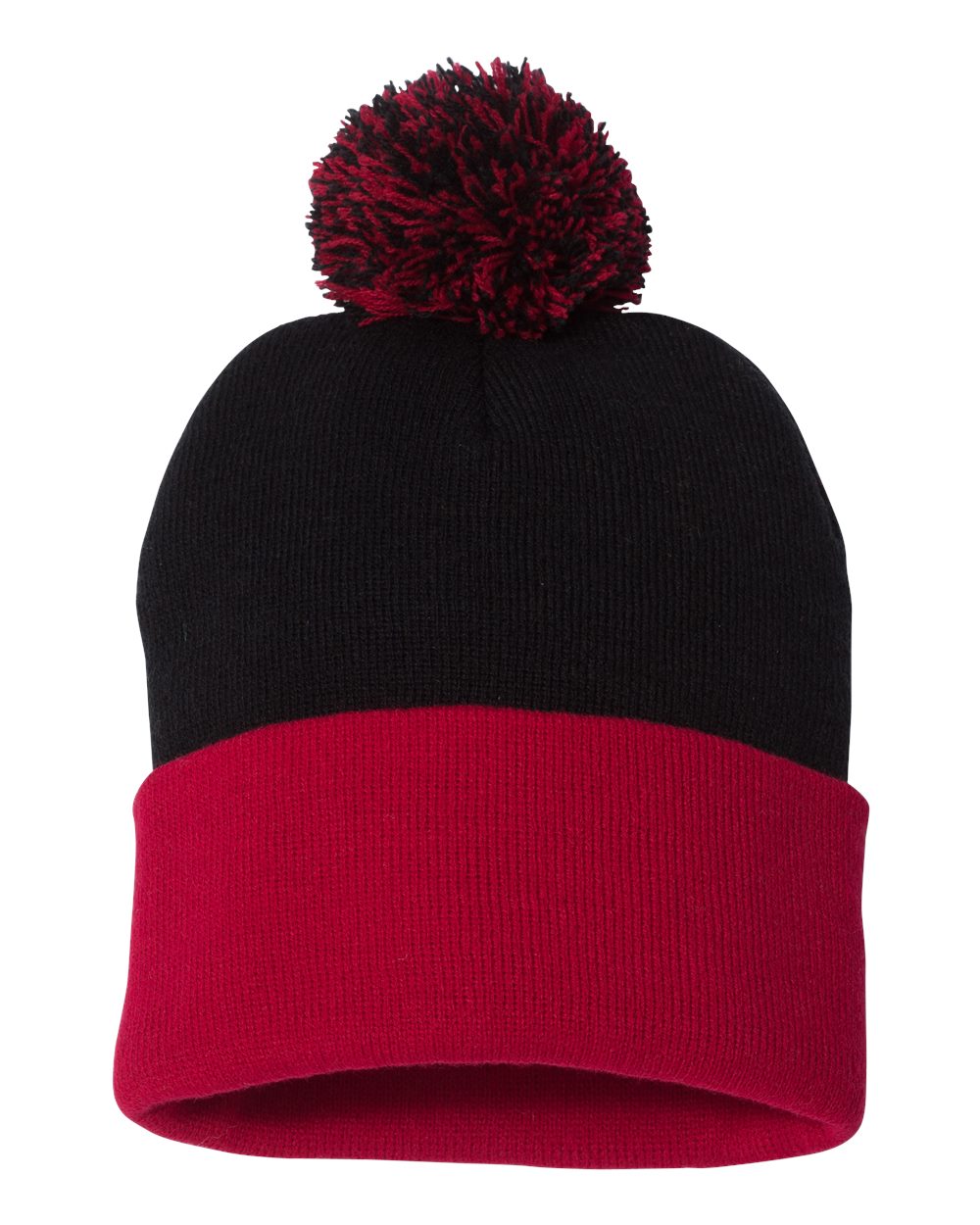 Sportsman - 12" Pom-Pom Cuffed Beanie - SP15