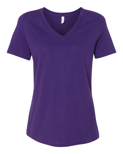 BELLA + CANVAS Women’s Relaxed Jersey V-Neck Tee