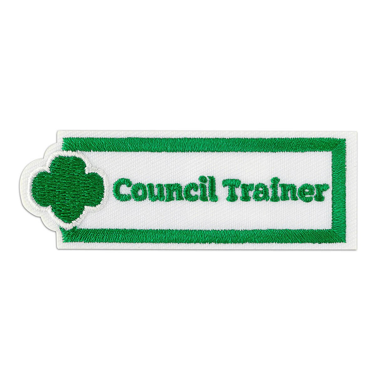 Girl Scout Cookie Council Trainer Iron-On Patch