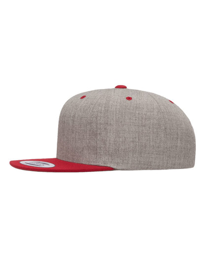 YP Classics - Premium Flat Bill Snapback Cap - 6089M