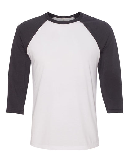 BELLA + CANVAS Three-Quarter Sleeve Baseball Tee