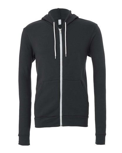 BELLA + CANVAS Sponge Fleece Full-Zip Hoodie