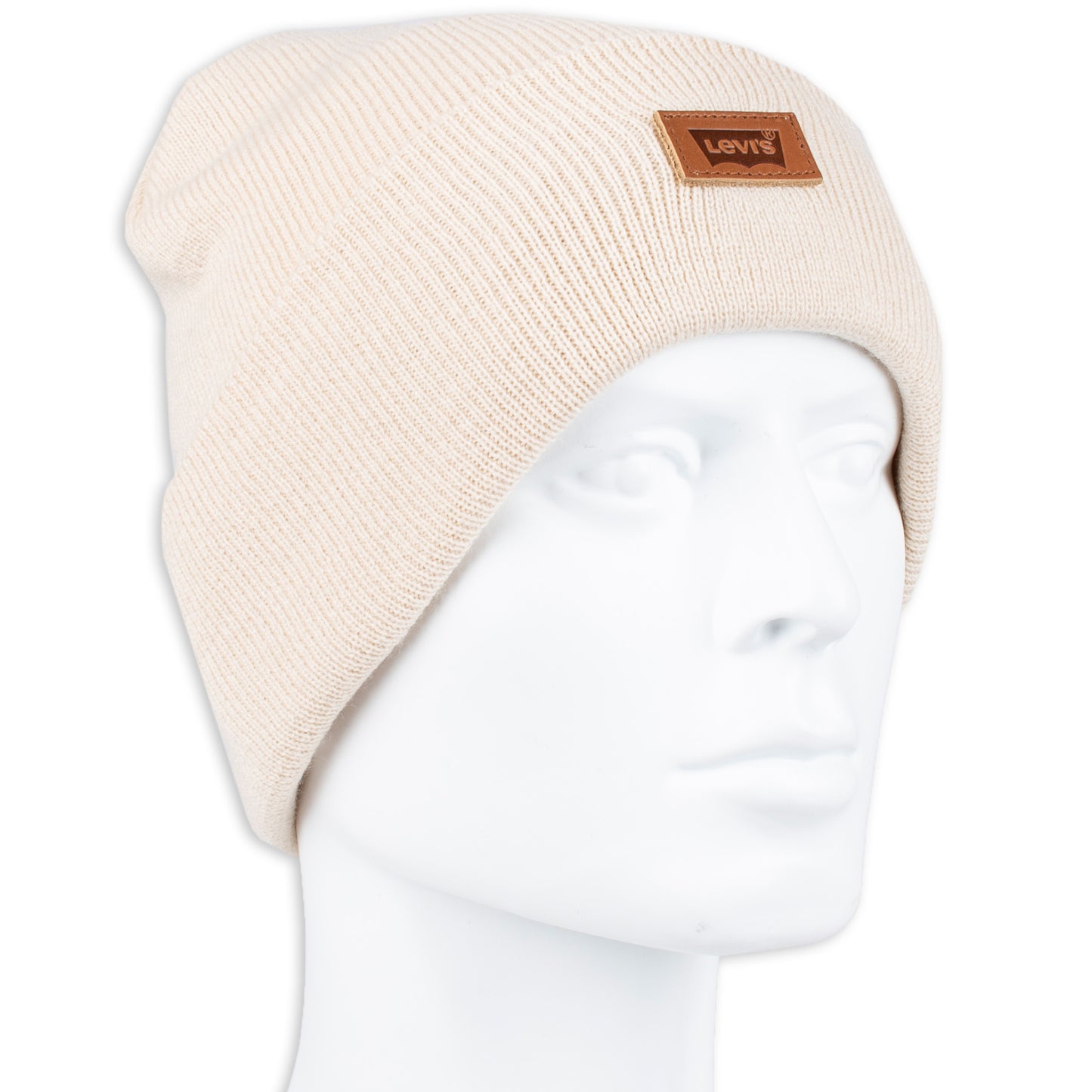 Levi's® Men's Hero Leather Patch Beanie