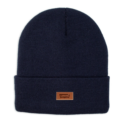 Levi's® Men's Hero Leather Patch Beanie