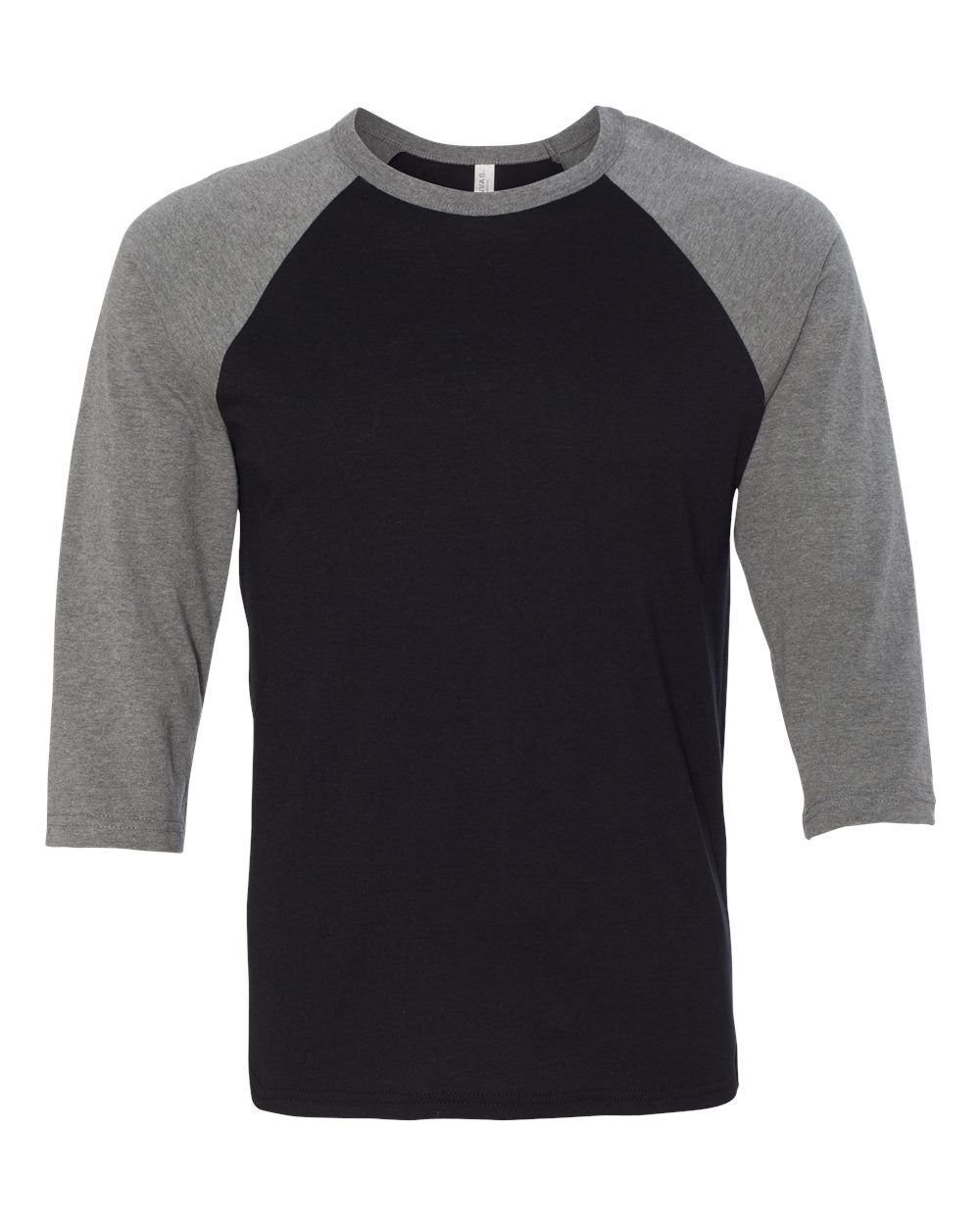 BELLA + CANVAS Three-Quarter Sleeve Baseball Tee