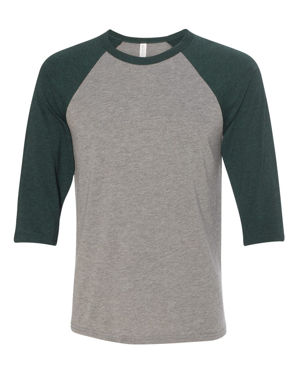 BELLA + CANVAS Three-Quarter Sleeve Baseball Tee
