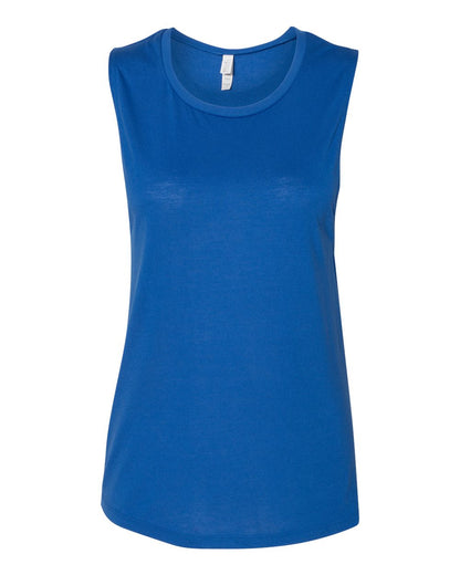 BELLA + CANVAS Women's Flowy Scoop Muscle Tank