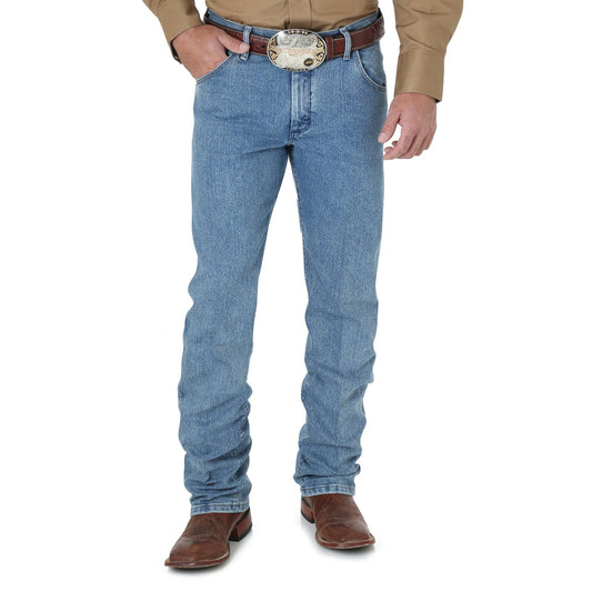 Wrangler® Premium Performance Advanced Comfort Cowboy Cut® Jeans - Regular Fit - Stone Bleach
