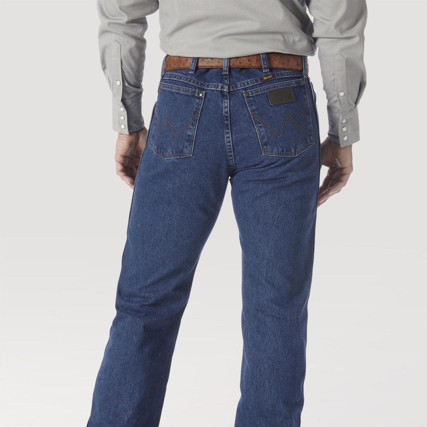 Wrangler® Premium Performance Cowboy Cut® Jeans - Regular Fit - Dark Stone - 47MWZDS - Basics Clothing Store