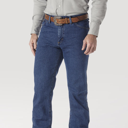 Wrangler® Premium Performance Cowboy Cut® Jeans - Regular Fit - Dark Stone - 47MWZDS - Basics Clothing Store