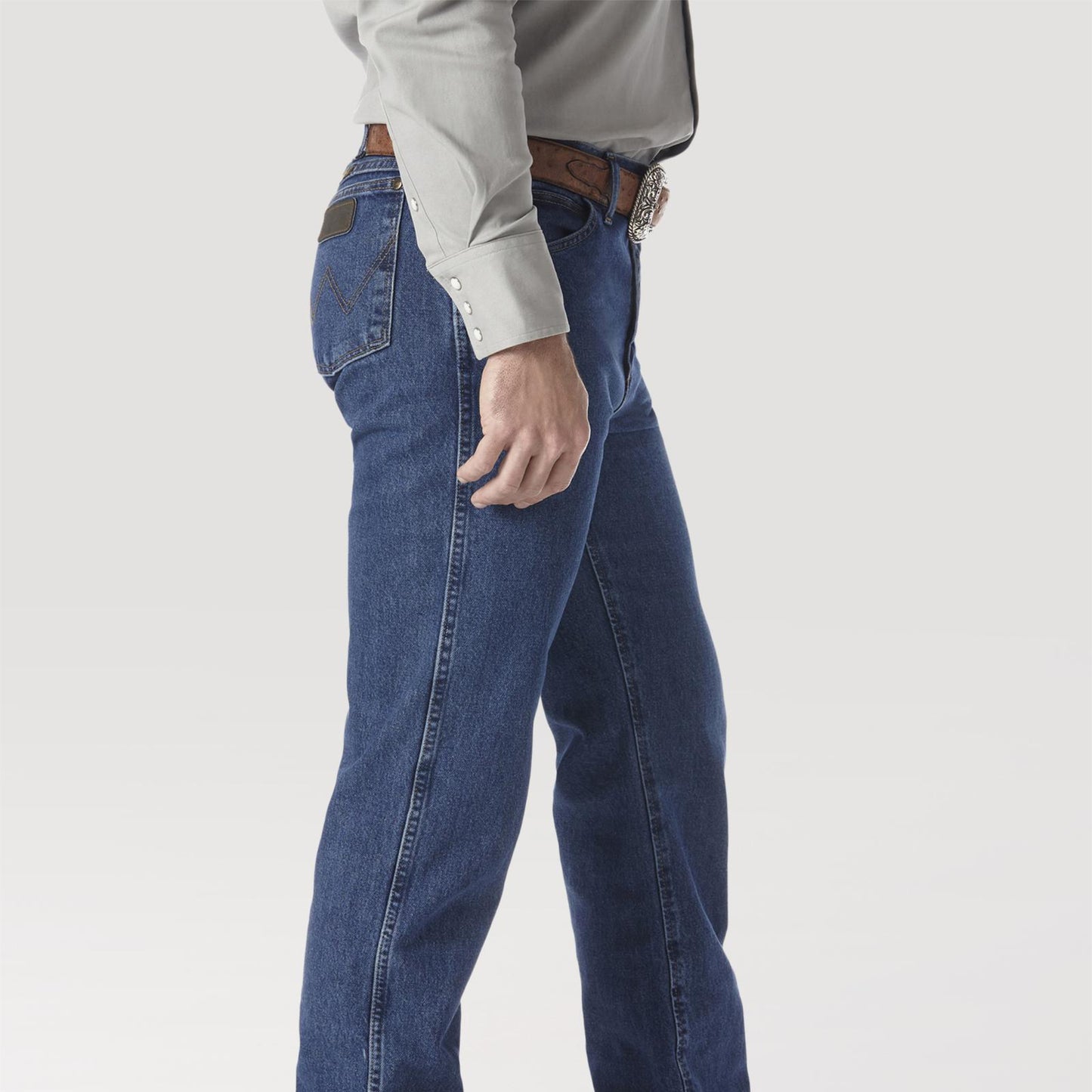 Wrangler® Premium Performance Cowboy Cut® Jeans - Regular Fit - Dark Stone - 47MWZDS - Basics Clothing Store