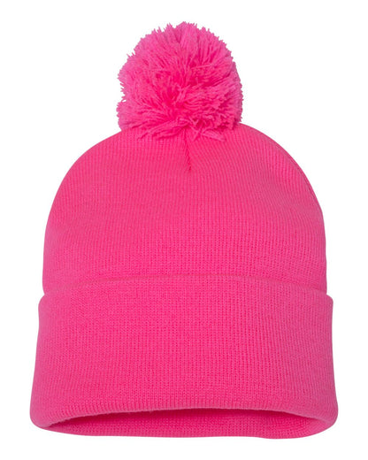 Sportsman - 12" Pom-Pom Cuffed Beanie - SP15