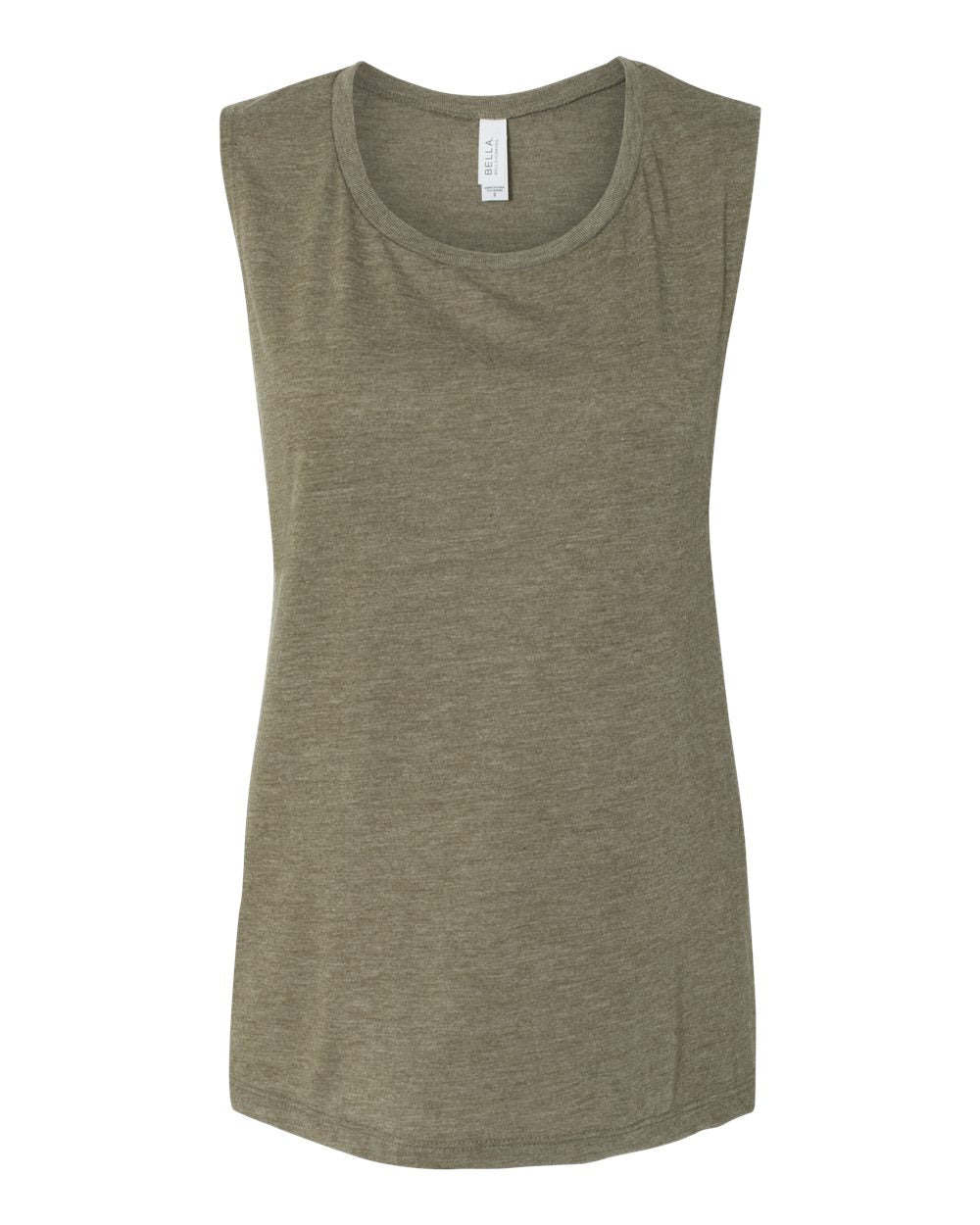 BELLA + CANVAS Women's Flowy Scoop Muscle Tank