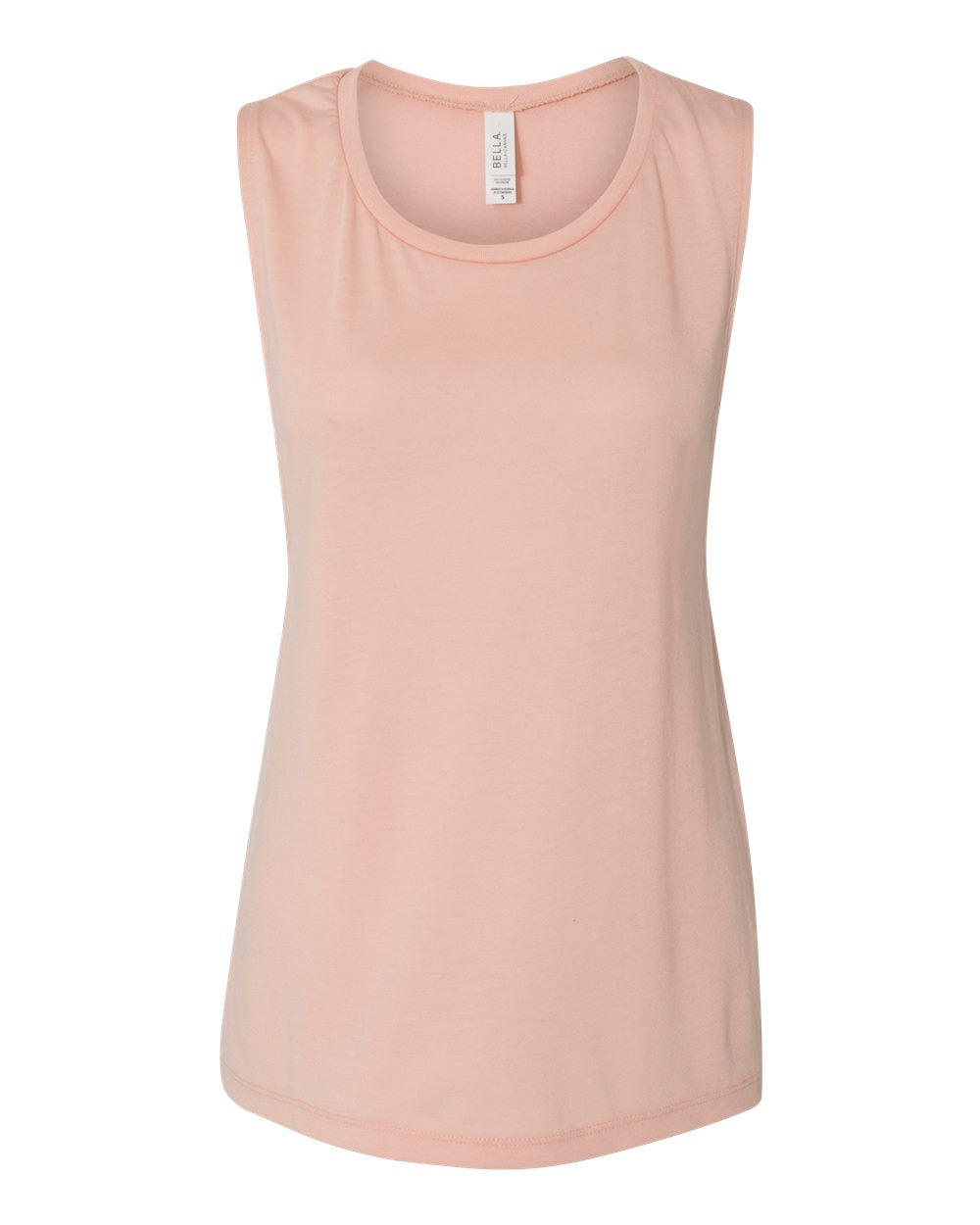 BELLA + CANVAS Women's Flowy Scoop Muscle Tank