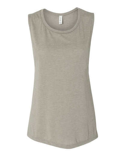 BELLA + CANVAS Women's Flowy Scoop Muscle Tank
