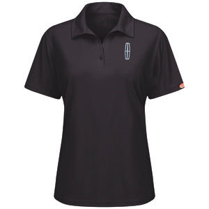 Lincoln® Womens Performance Knit® Flex Series Pro Polo - Black - 5224BK