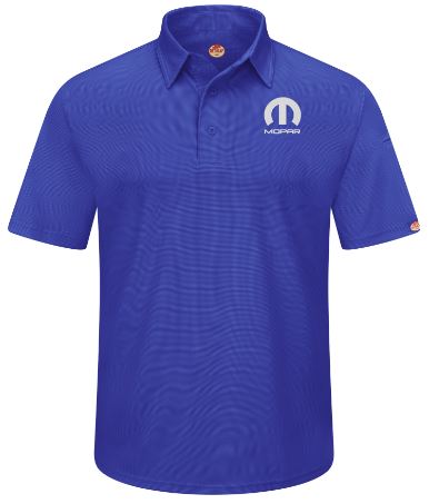 Mopar Men's Short Sleeve Performance Knit® Flex Series Pro Polo