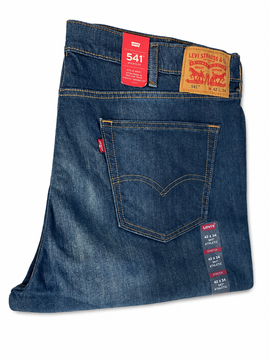 Levi's 541™ Athletic Fit Stretch Jeans – Dark Wash | 42x34 (18181-0017) (Discontinued)