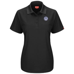 Volkswagen® Women's Short Sleeve Performance Knit® Pocketless Core Polo