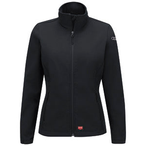 Chaqueta Soft Shell Deluxe para mujer de Audi®, color negro