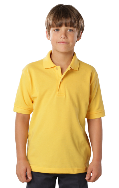 Blue Generation Youth Soft Touch Pique Polo-BG5500