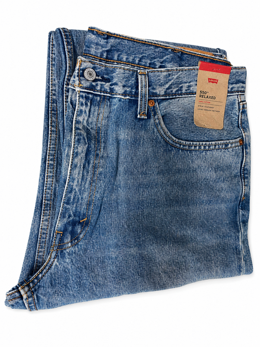 Levi's 550™ Relaxed Fit Jeans – Light Wash | Classic Comfort (38x32) (00550-0116) (Discontinued) (Clearance)