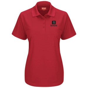 Toyota® Women's SS Performance Knit® Pocketless Core Polo - Service Center Logo