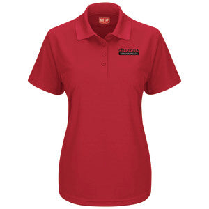 Toyota® Women's Short Sleeve Performance Knit® Pocketless Core Polo - Genuine Parts Logo