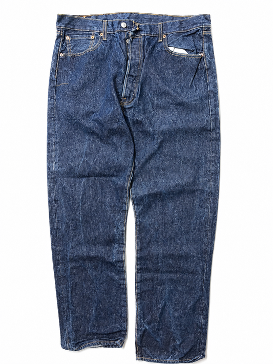 Levi's 501 Original Fit Jeans – Dark Wash Denim (42x36) (Return) (Clearance)
