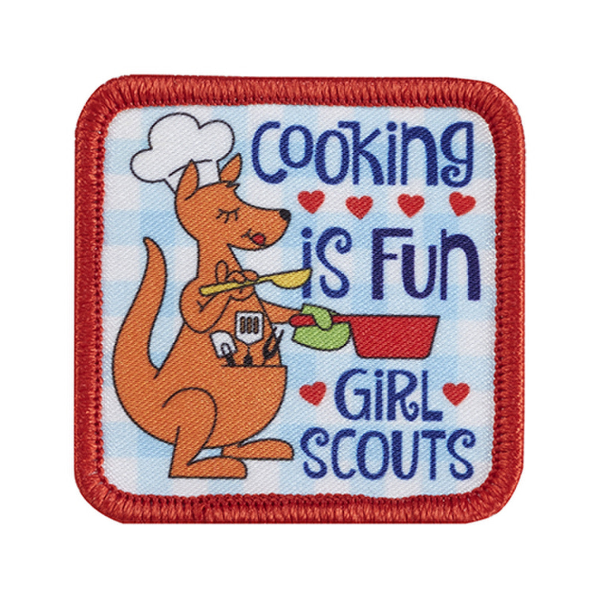 Girl Scouts Cooking Is Fun Sew On Fun Patch – Basics Clothing Store