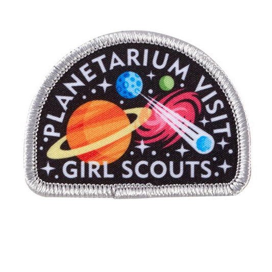 Girl Scouts Planetarium Visit Sew On Fun Patch