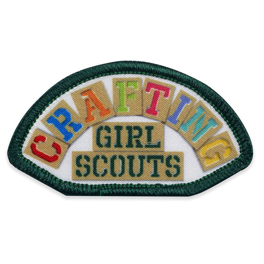 Girl Scouts Crafting Sew On Fun Patch