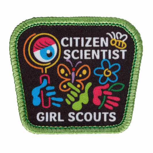 Girl Scouts Citizen Scientist Sew On Fun Patch
