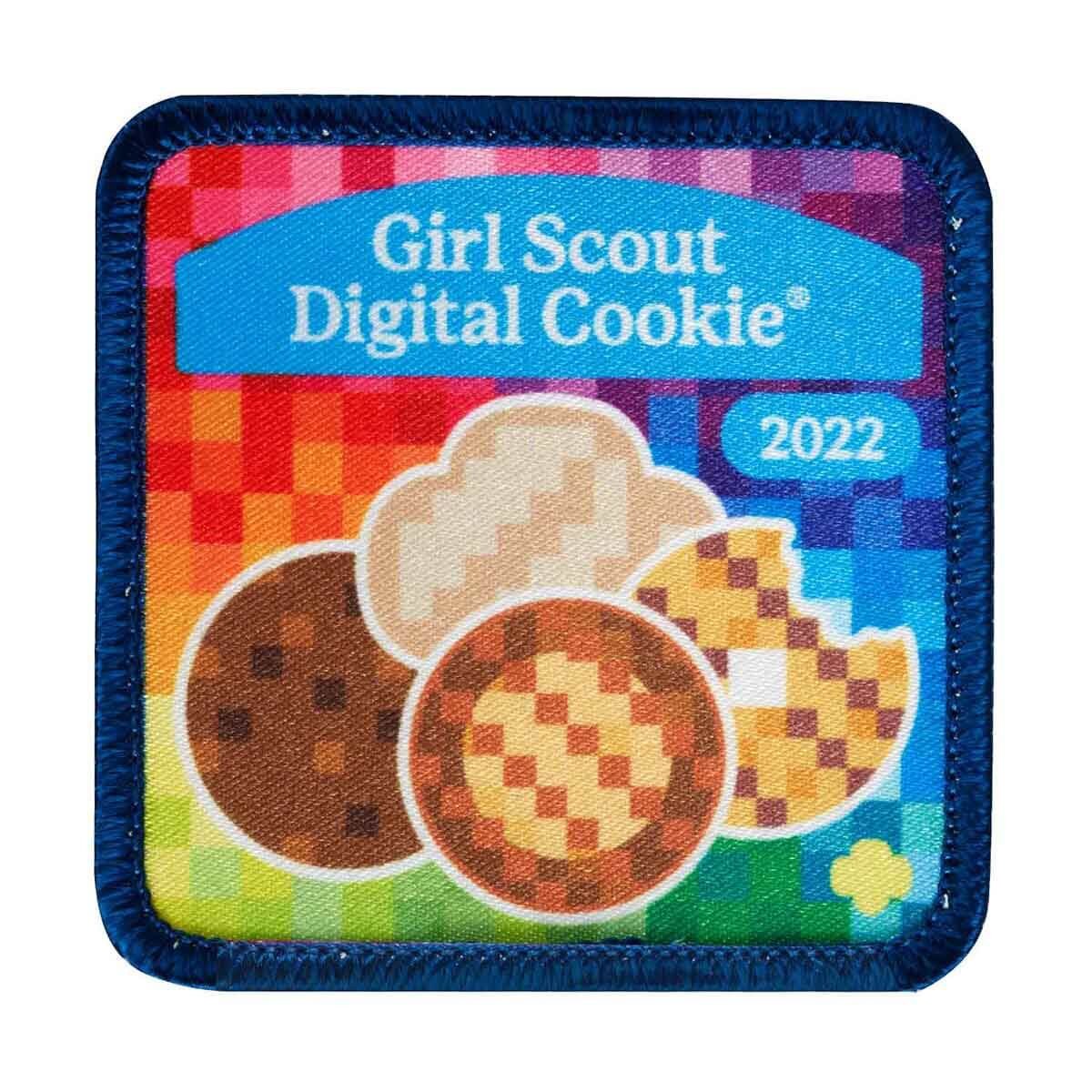 Girl Scouts 2022 Girl Scout Digital Cookie Sew-On Patch - 57227