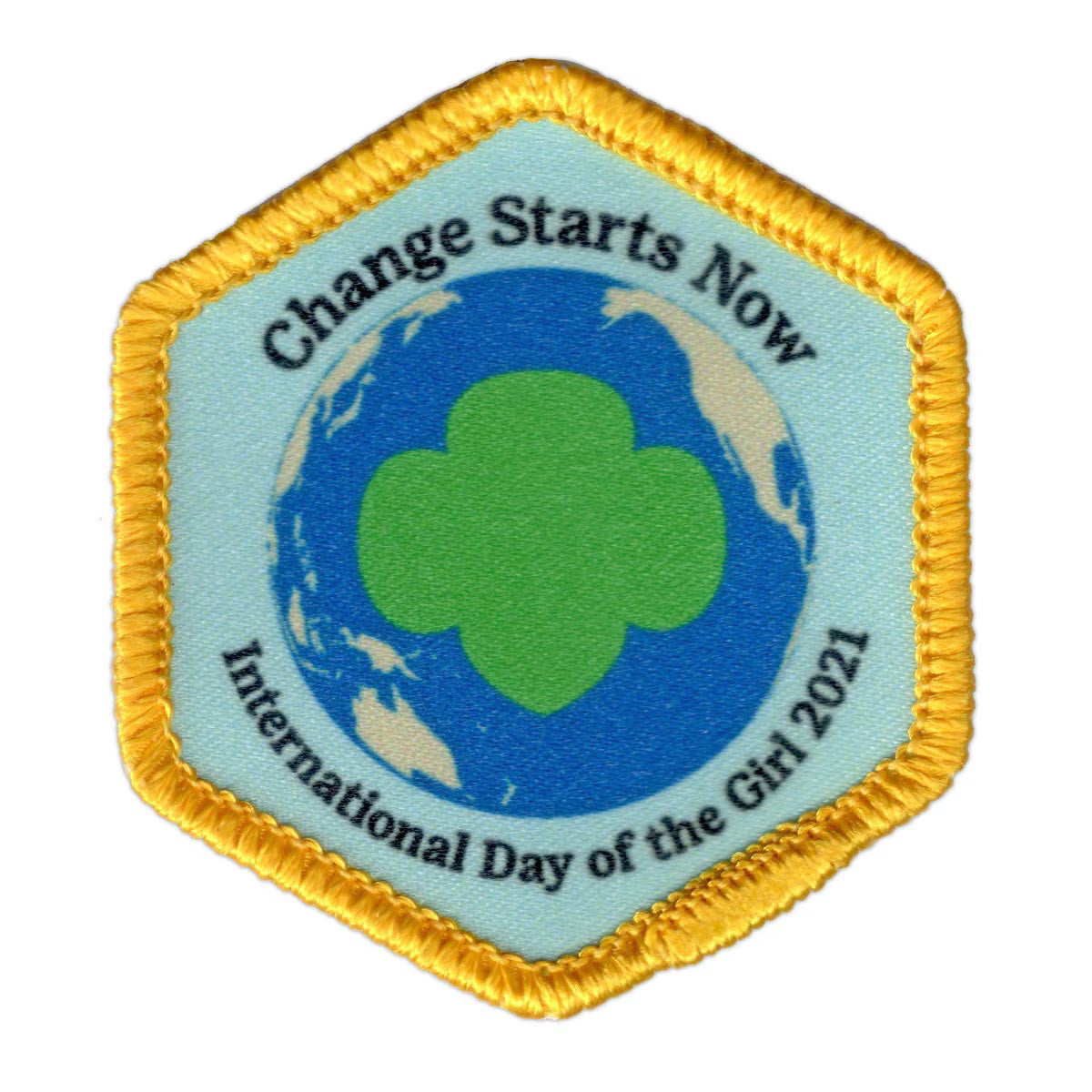 Girl Scouts International Day of the Girl 2021 Sew-On Patch - 57233