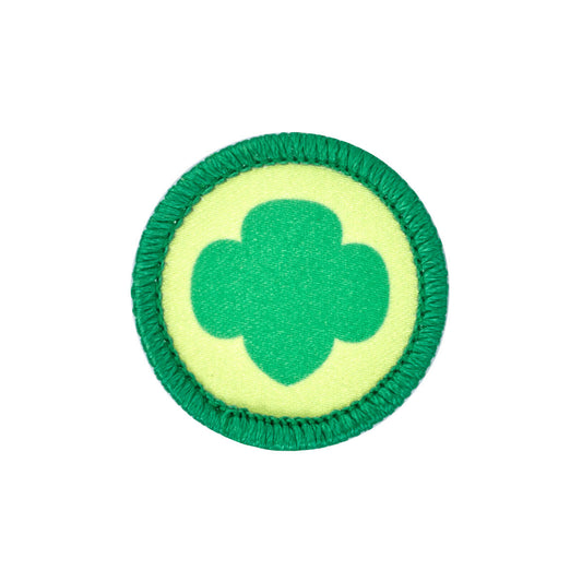 Girl Scouts Trefoil Center Sew On Fun Patch