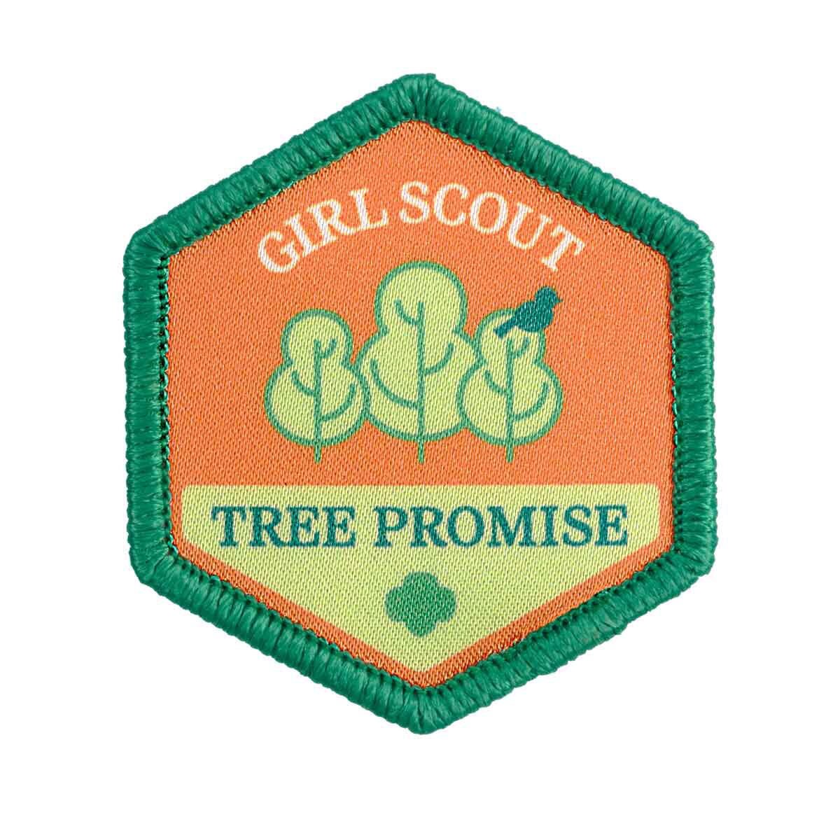 Girl Scouts Girl Scout Tree Promise Sew-On Patch 2024 - 57300