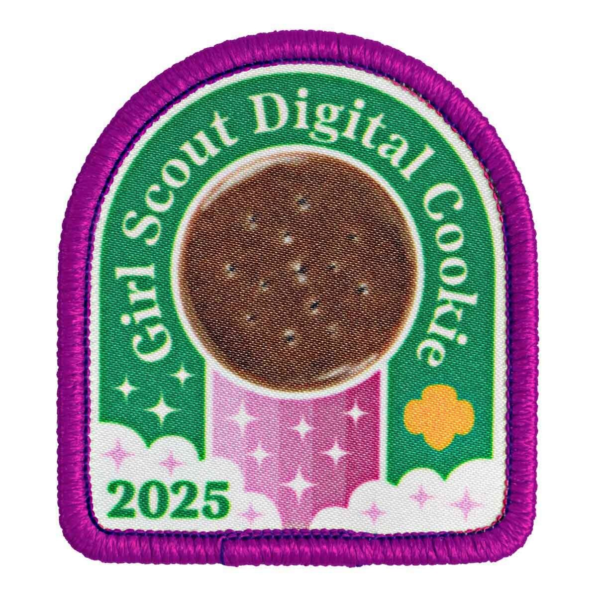 Girl Scouts 2025 Girl Scout Digital Cookie Sew-On Patch - 57353
