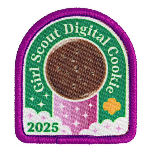 Girl Scouts 2025 Girl Scout Digital Cookie Sew-On Patch - 57353
