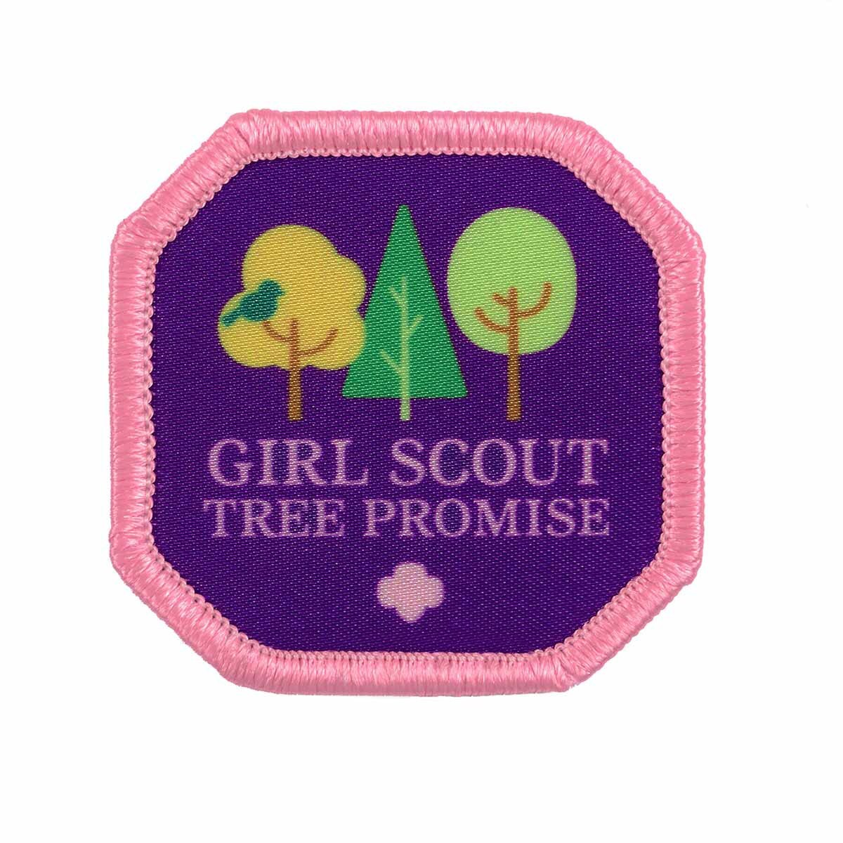 Girl Scout Tree Promise Sew-On Patch