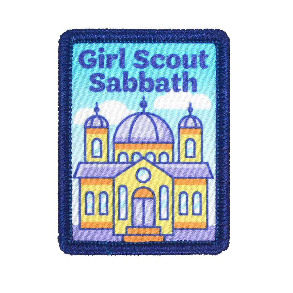 Girl Scout Sabbath Sew-On Patch
