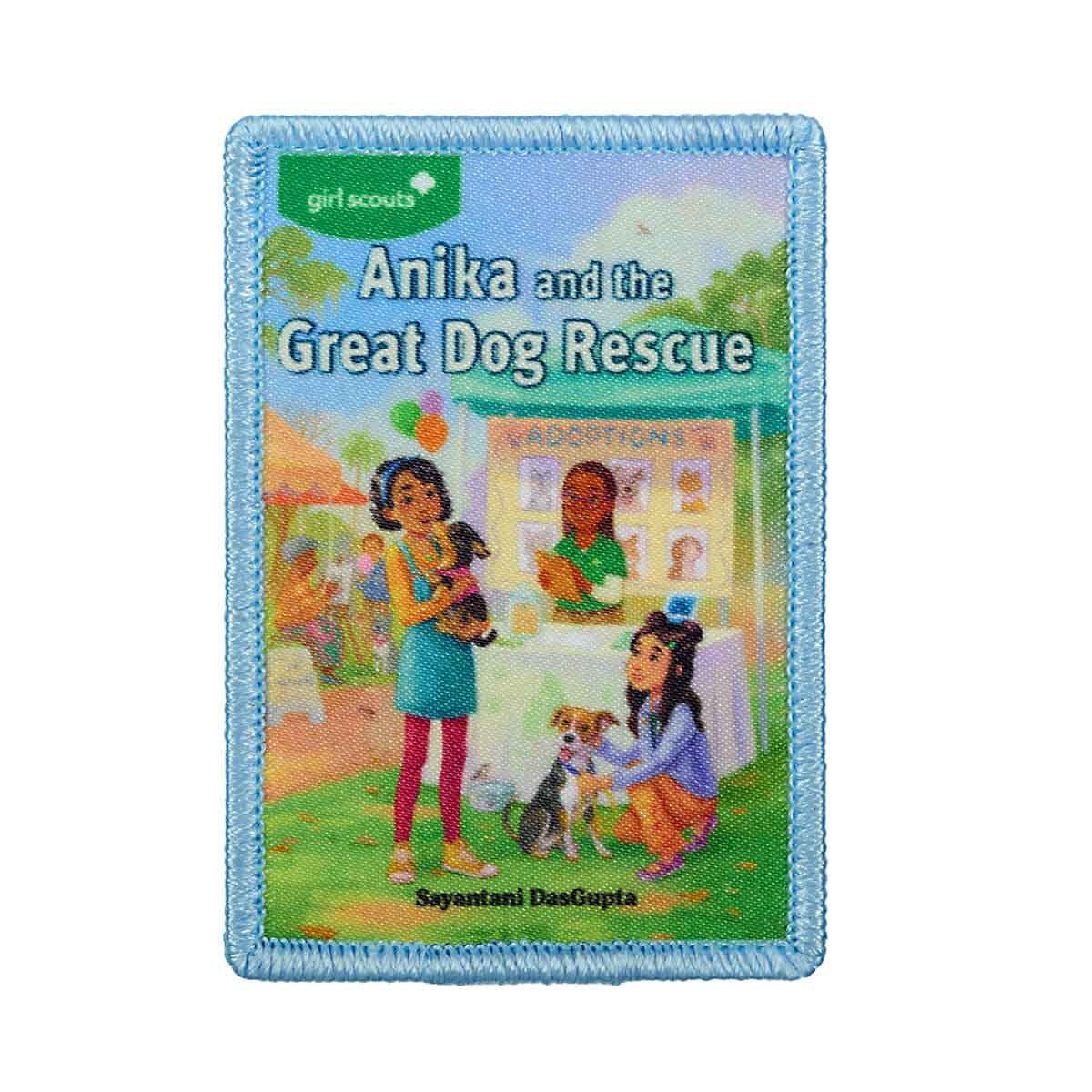 Girl Scouts Anika and the Great Dog Rescue Sew-On Patch - 57372