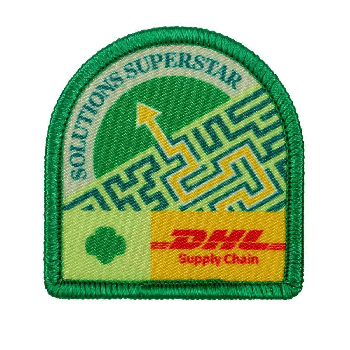 Girl Scouts DHL Solutions Superstar Sew-On Patch - 57373