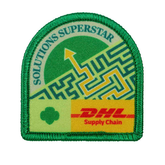 Girl Scouts DHL Solutions Superstar Sew-On Patch - 57373