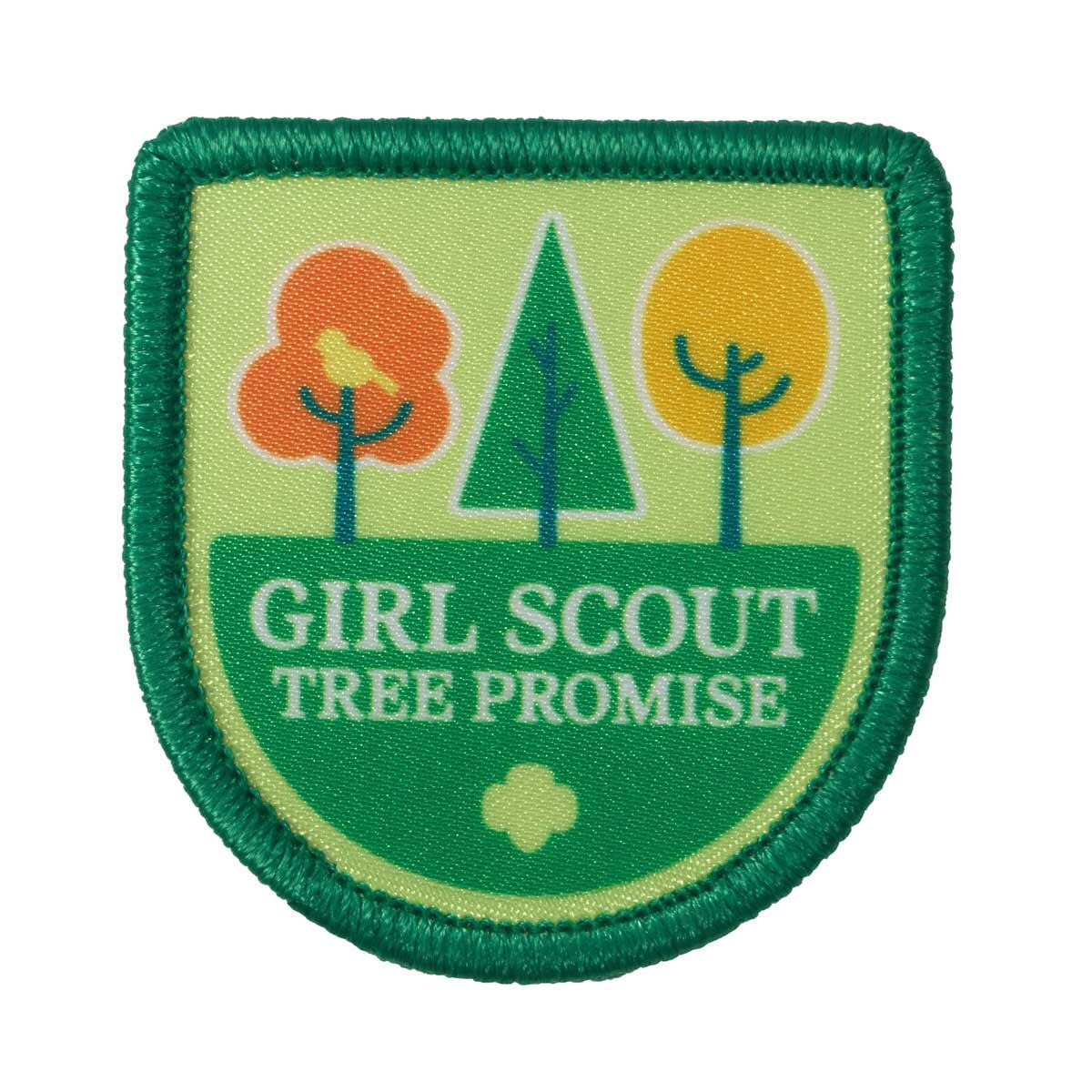 Girl Scouts Girl Scout Tree Promise 2026 Sew-On Patch - 57376