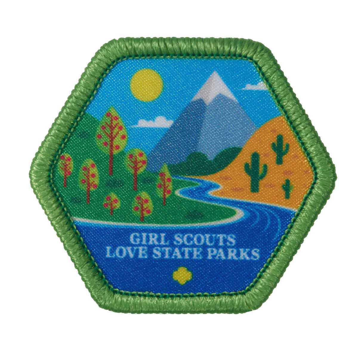 Girl Scouts Girl Scouts Love State Parks 2026 Sew-On Patch - 57378
