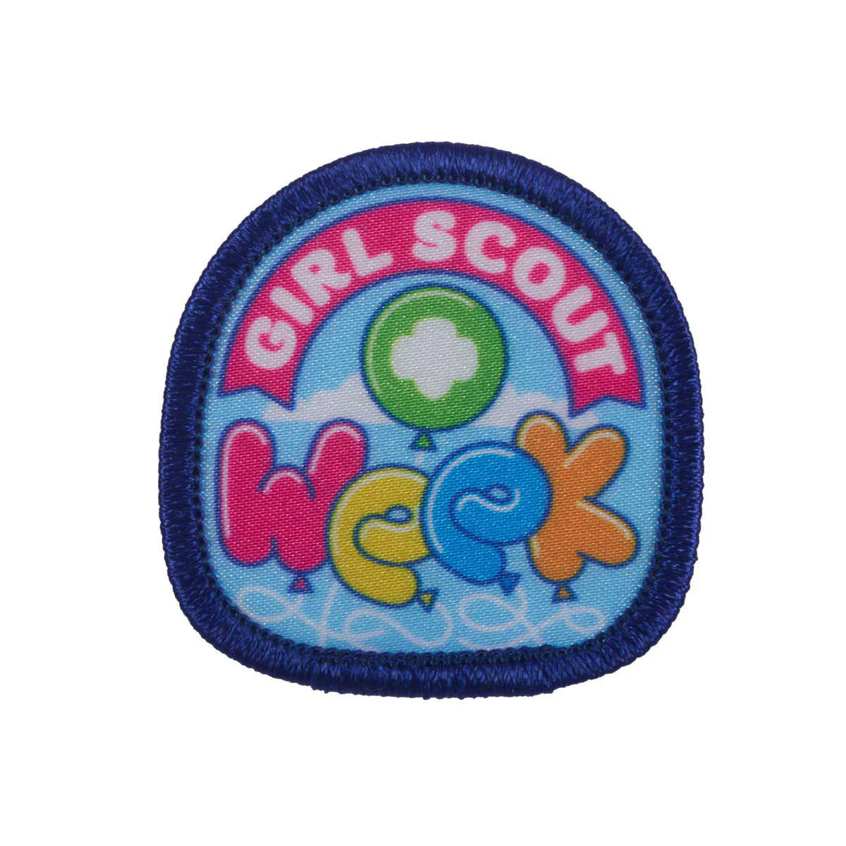 Girl Scouts Girl Scout Week Balloons Sew-On Patch - 57385 - Basics Clothing Store