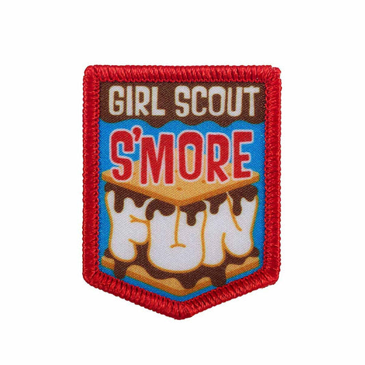 Girl Scouts S'More Fun Sew-On Patch